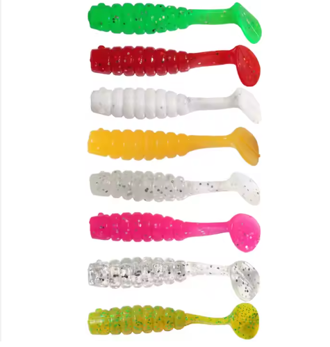 Paddle Tail Grub Soft Plastic Lure 4cm 30x peices